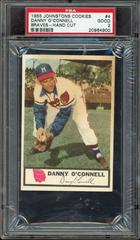 Danny O'Connell [Hand Cut] Baseball Cards 1955 Johnston Cookies Braves Prices