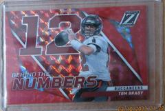 Tom Brady [Red] #BN-TB Football Cards 2022 Panini Zenith Behind the Numbers Prices