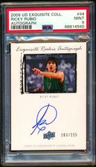 Ricky Rubio [Autograph] Basketball Cards 2009 UD Exquisite Collection Prices
