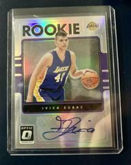 Ivica Zubac #26 Basketball Cards 2016 Panini Donruss Optic Rookie Signatures Prices