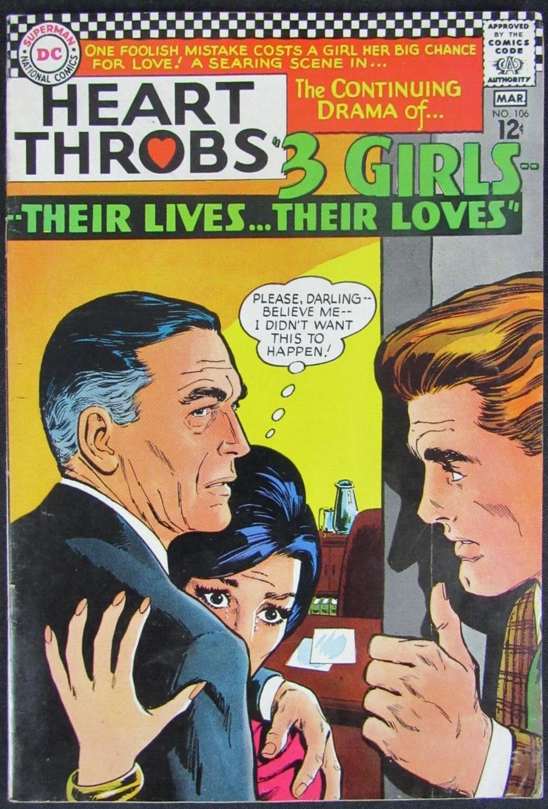 Heart Throbs #106 (1967) Comic Books Heart Throbs