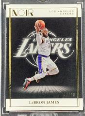 LeBron James [Gold] #37 Basketball Cards 2020 Panini Noir Prices