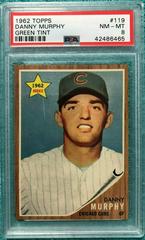 Danny Murphy [Green Tint] #119 Baseball Cards 1962 Topps Prices