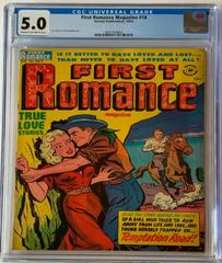 First Romance Magazine #18 (1952) Comic Books First Romance Magazine Prices