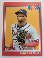 Ronald Acuna Jr. [Red] Baseball Cards 2022 Topps Brooklyn Collection Prices