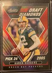 Aaron Rodgers [Spectrum Red] #DD-6 Football Cards 2022 Panini Absolute Draft Diamonds Prices