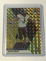 Caleb Farley [Gold Mosaic] #55 Football Cards 2021 Panini Mosaic Draft Picks Prices