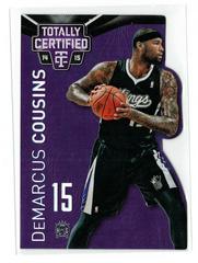 DeMarcus Cousins Mirror Platinum Purple Die Cut Basketball Cards 2014 Panini Totally Certified Prices