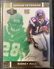 Sidney Rice Football Cards 2007 Topps CO Signers Prices