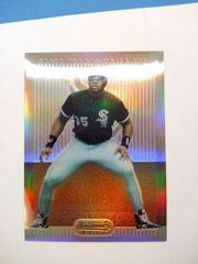 Frank Thomas [Jumbo Red Refractor] Baseball Cards 1995 Bowman's Best Prices