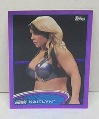 Kaitlyn [Purple] Wrestling Cards 2012 Topps WWE Prices