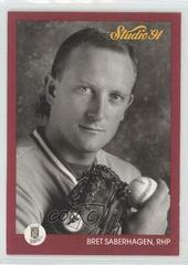 Bret Saberhagen #69 Baseball Cards 1991 Studio Prices