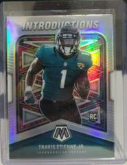 Travis Etienne Jr [Silver] #I-10 Football Cards 2021 Panini Mosaic Introductions Prices