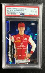 Mick Schumacher [Sapphire] #53 Racing Cards 2020 Topps Chrome Formula 1 Prices