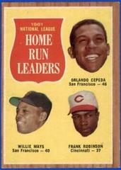 NL Home Run Leaders #54 Baseball Cards 1962 Topps Prices