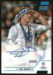 Gareth Bale [Blue Wave] #CA-GB Soccer Cards 2021 Stadium Club Chrome UEFA Champions League Autographs Prices