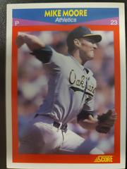 Mike Moore #42 Baseball Cards 1990 Score Superstars Prices