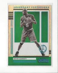 Kevin Garnett Basketball Cards 2021 Panini Contenders Legendary Prices