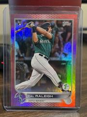 Cal Raleigh [Hot Pink] #277 Baseball Cards 2022 Topps 1st Edition Prices