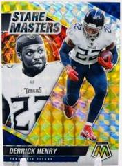 Derrick Henry [Gold] #SM17 Football Cards 2021 Panini Mosaic Stare Masters Prices