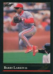 Barry Larkin [Gold] #73 Baseball Cards 1992 Leaf Prices