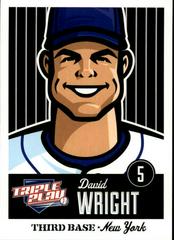 David Wright #52 Baseball Cards 2012 Panini Triple Play Prices