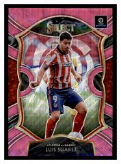 Luis Suarez [Pink Wave] Soccer Cards 2020 Panini Chronicles Select La Liga Prices