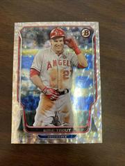 Mike Trout [Silver Ice] Baseball Cards 2014 Bowman Prices