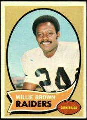 Willie Brown #144 Football Cards 1970 Topps Prices