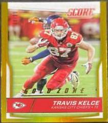 Travis Kelce [Jumbo Gold Zone] #163 Football Cards 2016 Panini Score Prices