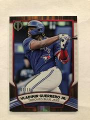Vladimir Guerrero Jr. [Red] #54 Baseball Cards 2022 Topps Tribute Prices