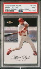 Albert Pujols [Black Refractor] Baseball Cards 2007 Finest Rookie Moments Prices