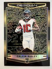 Calvin Ridley [Orange] #107 Football Cards 2018 Panini Obsidian Prices