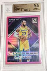 LeBron James [Pink] Basketball Cards 2018 Panini Donruss Optic Express Lane Prices