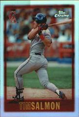 Tim Salmon #107 Baseball Cards 1997 Topps Chrome Prices