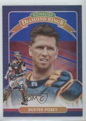 Buster Posey [Holo Blue] Baseball Cards 2020 Panini Donruss Prices