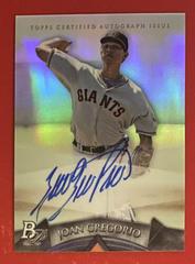 Joan Gregorio #AP-JG Baseball Cards 2014 Bowman Platinum Autograph Prospects Prices