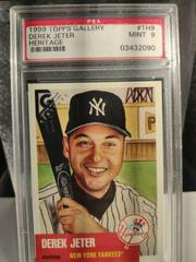 Derek Jeter Baseball Cards 1999 Topps Gallery Heritage Prices