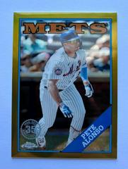 Pete Alonso [Gold] #88CU-4 Baseball Cards 2023 Topps Chrome Update 1988 Prices