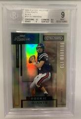 Eli Manning [Xtra Points Black] Football Cards 2004 Playoff Prestige Prices