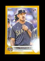 Julio Rodriguez [Gold] #ASG-26 Baseball Cards 2022 Topps Update All Star Game Prices