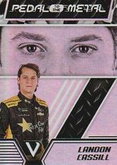 Landon Cassill #9 Racing Cards 2019 Panini Victory Lane Nascar Pedal to the Metal Prices