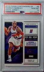 Charles Barkley [White Jersey] #8 Basketball Cards 2018 Panini Contenders Draft Picks Prices