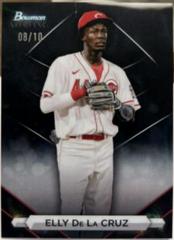 Elly De La Cruz [Black Lava] #BSP-99 Baseball Cards 2023 Bowman Sterling Prices