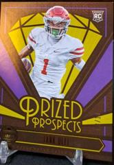 Tank Dell [Violet] #PP-18 Football Cards 2023 Panini Legacy Prized Prospects Prices