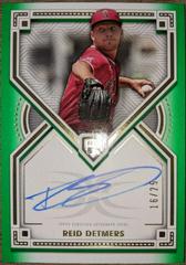 Reid Detmers [Green] #DRA-RD Baseball Cards 2022 Topps Definitive Rookie Autographs Prices
