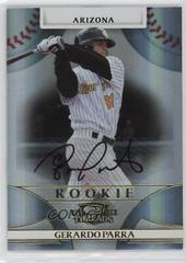 Gerardo Parra [Autograph Gold] #150 Baseball Cards 2008 Donruss Threads Prices