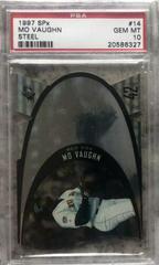 Mo Vaughn [Steel] #14 Baseball Cards 1997 Spx Prices
