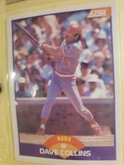 Dave Collins #267 Baseball Cards 1989 Score Prices