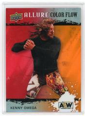 Kenny Omega [Red Orange] #R-12 Wrestling Cards 2022 Upper Deck Allure AEW Color Flow Prices